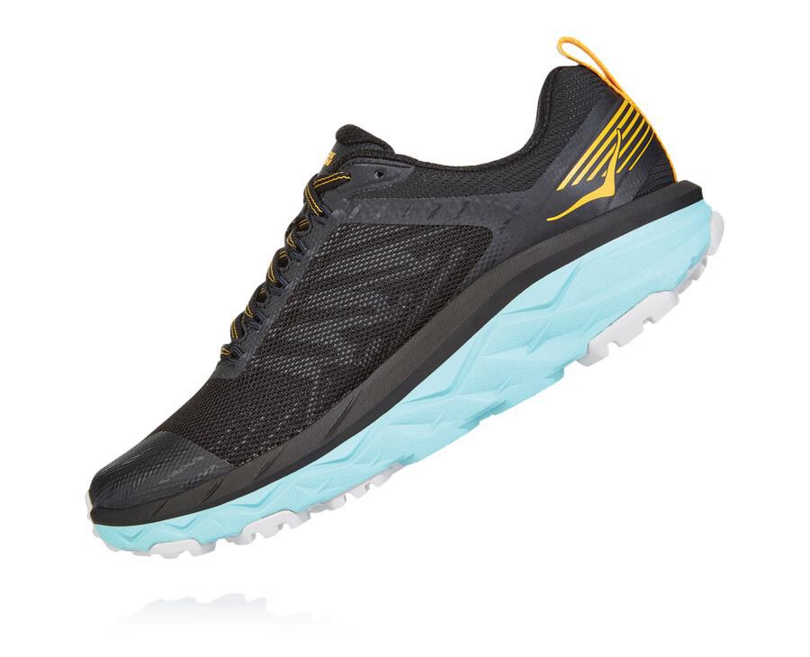 Hoka One One Womens Trail Shoes - Challenger ATR 5 - Black - YJTX28596